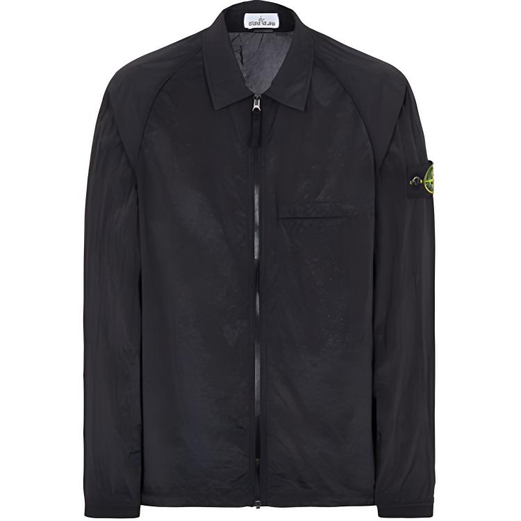 Мужская куртка STONE STONE ISLAND SS23 Nylon Meta (черная)