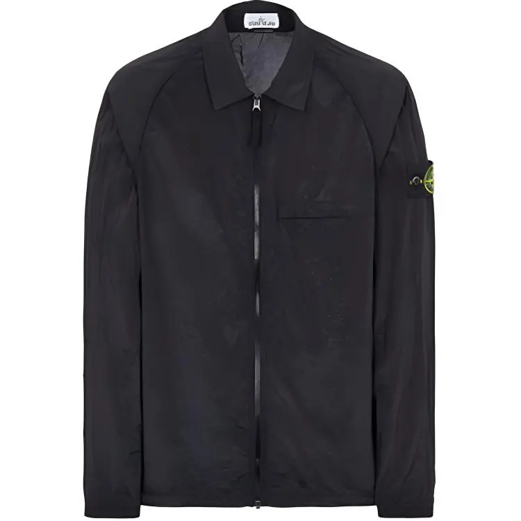 STONE ISLAND SS23 Nylon Meta Jackets & Coats Men's Black