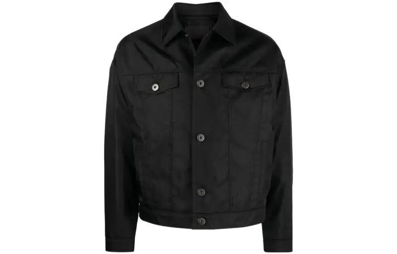 PRADA Jackets & Coats Men's Black