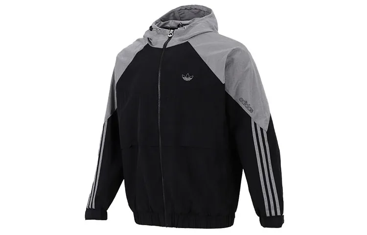 Adidas Originals Jackets Men's Black Hooded Moderate Instructor