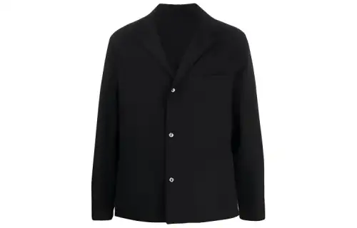 KENZO Jackets Men's Black Suit Collar Moderate Other
