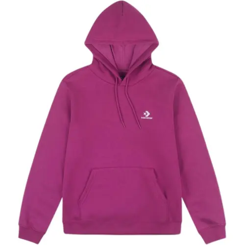 Converse Go To Embroidered Star Chevron Standard Fit Fleece Hoodie