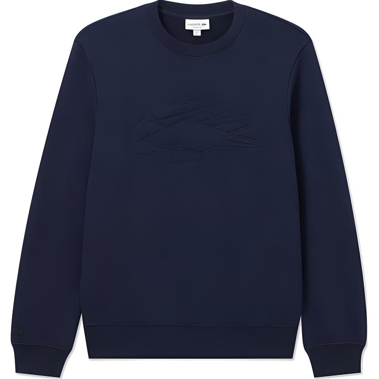 Мужской свитшот LACOSTE (темно-синий)
