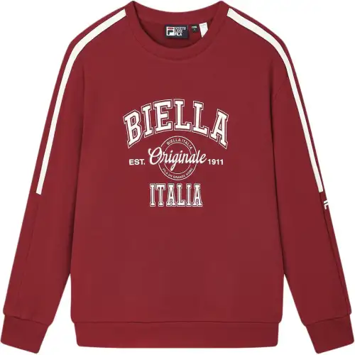 FILA ORIGINALE Sweatshirt Men's Tipsy Burgundy