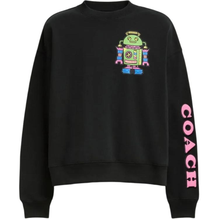 Мужское худи COACH Cosmic Coach (черное)