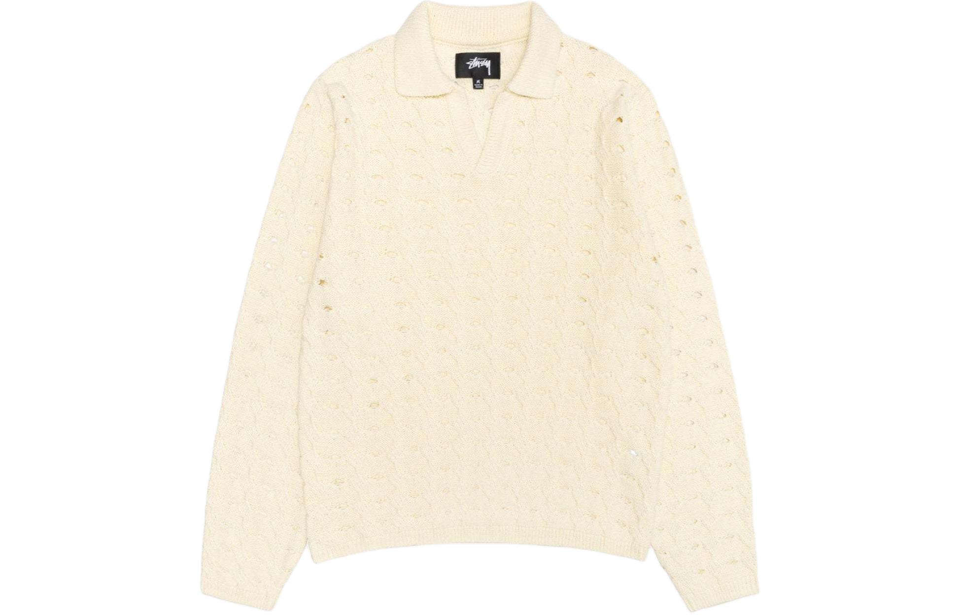 Мужской джемпер Stussy SS24 (бежевый)