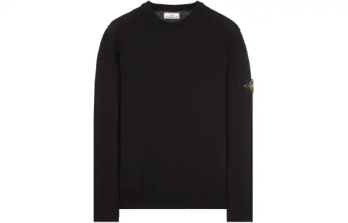 STONE ISLAND SS24 Knitwear Men's Black