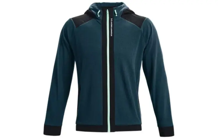 Under Armour RUSH Jacket Men's Light Gray Blue