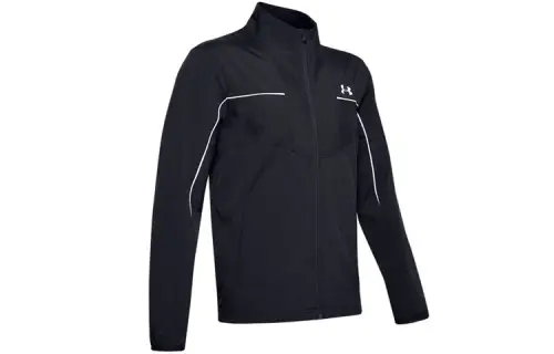 Under Armour Storm Jackets Men's Black Stand Collar Moderate Straight Fit