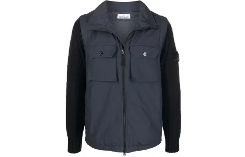 STONE ISLAND Removable Sleeves Padded Jacket