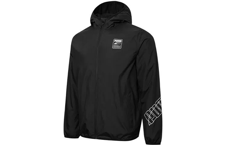 PUMA WINDBREAKER Jacket Men's Black