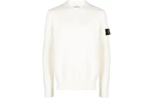 STONE ISLAND Sweater Men's Ivory