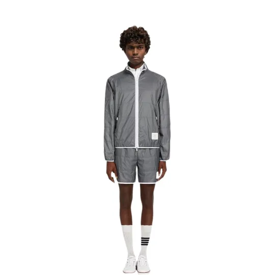THOM BROWNE· Jackets & Coats Men's Silver