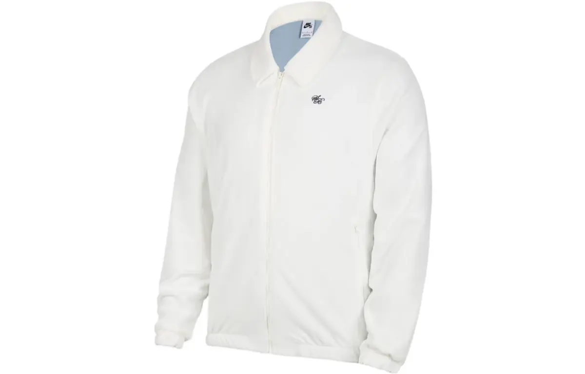 Nike Jackets Unisex White Lapel Moderate Other