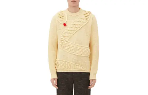 Bottega Veneta Crewneck Sleeved Sweater