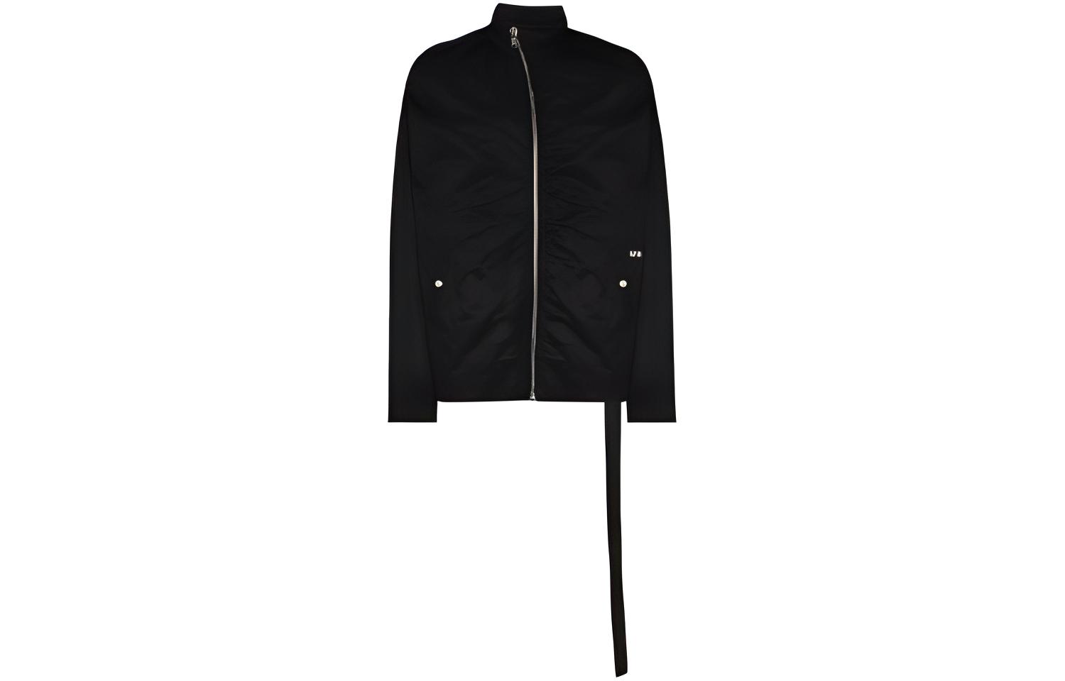 Мужская куртка Rick Owens DRKSHDW Asymmetric Jacket (черная)