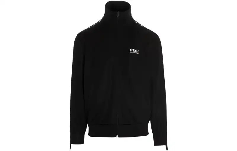 Golden Goose Deluxe Brand Star Tape Zipped Jacket