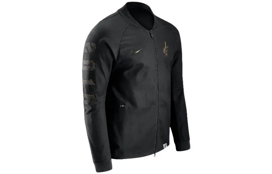 Nike Jackets Men's Black Baseball Collar Moderate Other