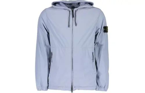STONE ISLAND Jackets Men's Blue Hooded Moderate Other
