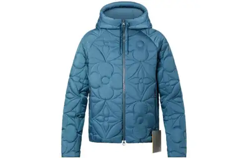 LOUIS VUITTON Lvse Flower Quilted Hoodie Jacket