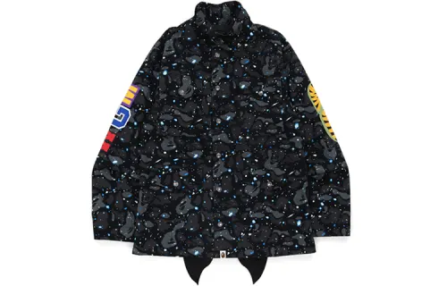 Bape Space Camo Shark M 65 Jacket