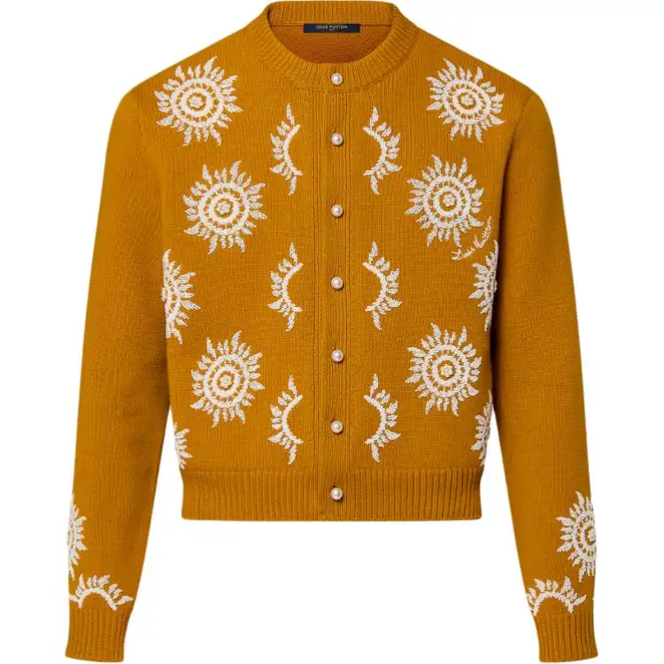 LOUIS VUITTON FW24 Knitwear Men's Gold
