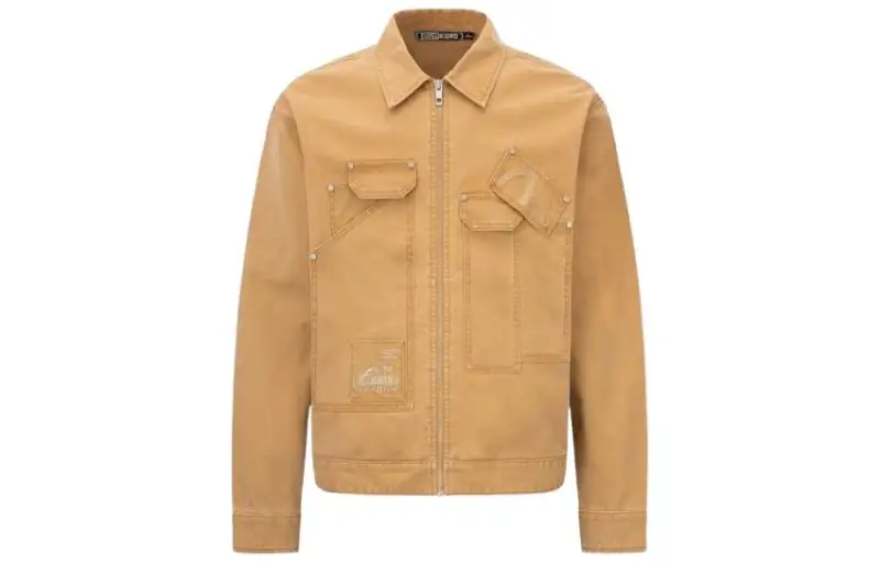 EVISU Jackets Men's Camel Lapel Moderate Other