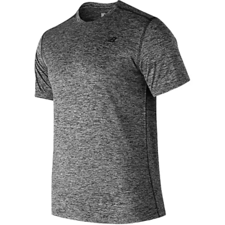 New Balance T Shirt Men's Black Gray