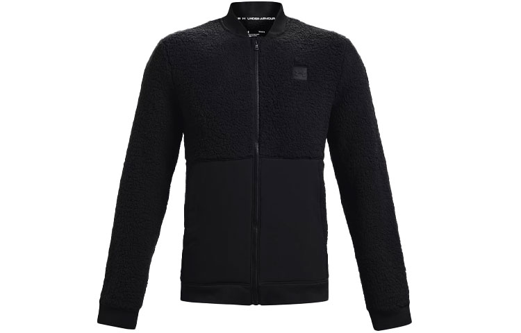 Under Armour Micro Jackets Men's Black Baseball Collar Moderate Other