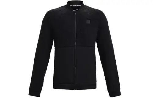 Under Armour Micro Jackets Men's Black Baseball Collar Moderate Other
