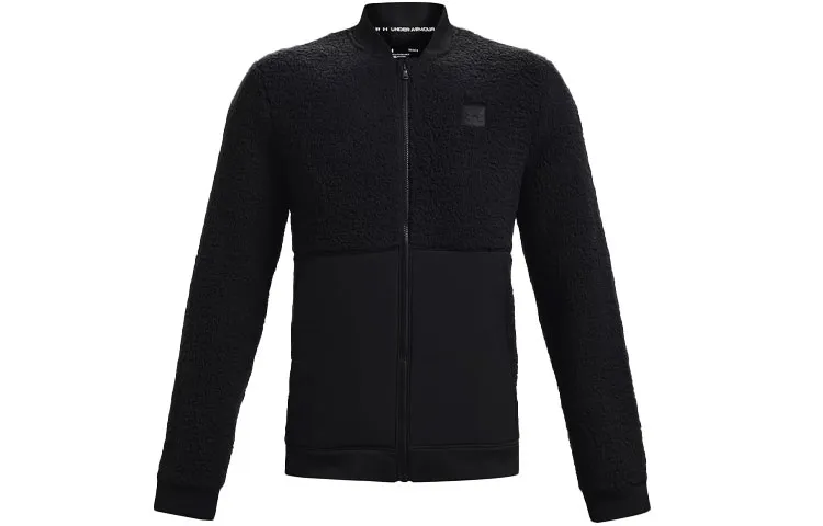 Under Armour Micro Jackets Men's Black Baseball Collar Moderate Other