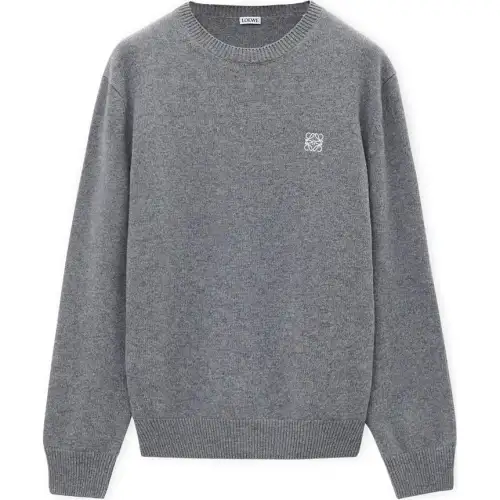 LOEWE Logo Embroidered Crewneck Jumper