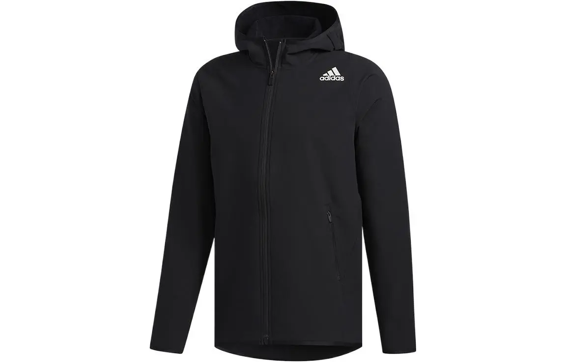 Adidas DWR Jackets Men's Black Hooded Moderate Other