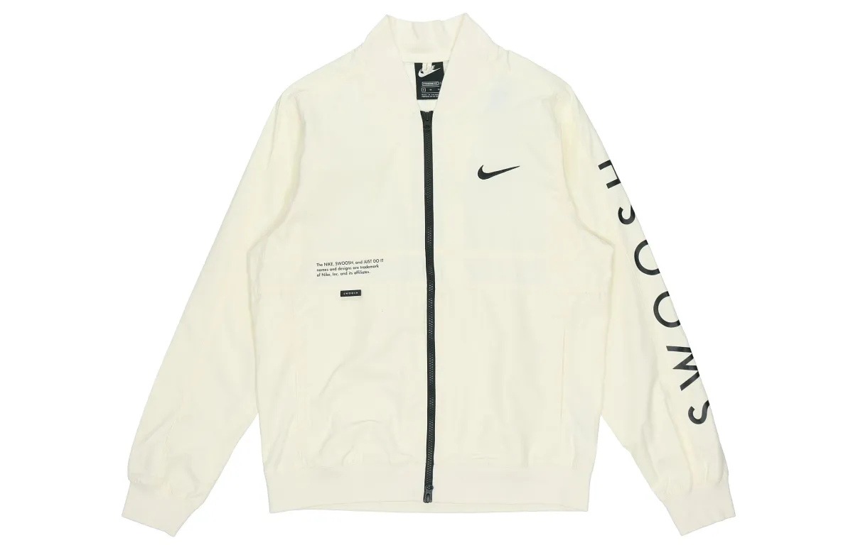 Nike Sportswear Jacket Spring Men's Coconut Milk White