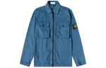 STONE ISLAND Jackets Men's Blue Lapel Moderate Other