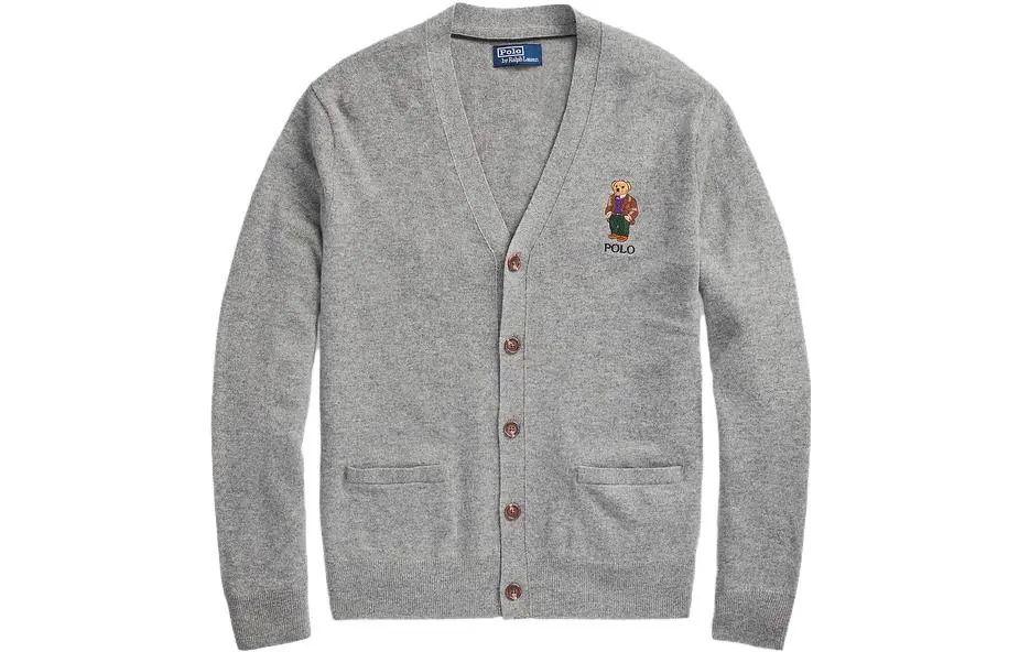 Polo Ralph Lauren Polo Bear FW23 Sweater Standard Men's Gray