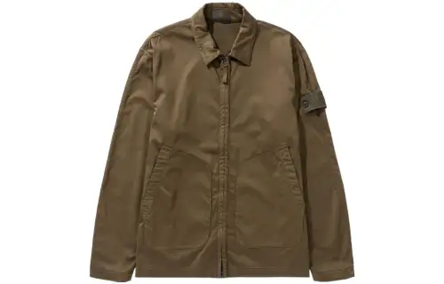 STONE ISLAND Jacket Men's Army Green