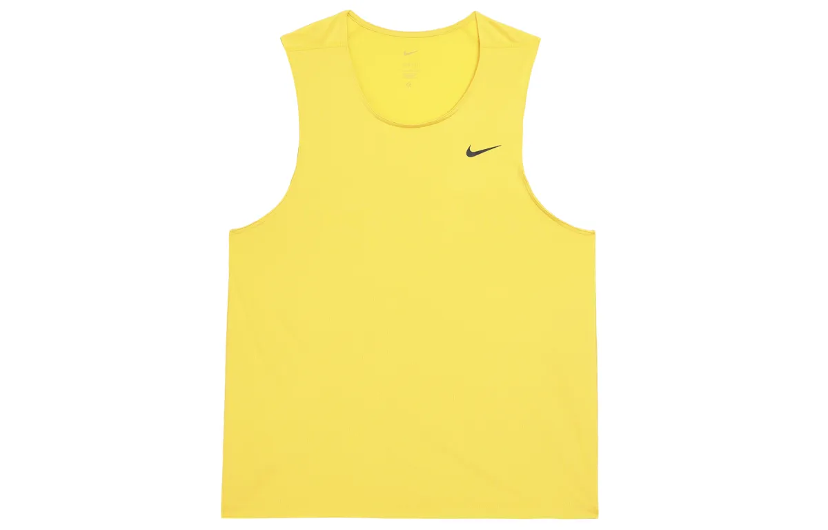 Nike DRI FIT READY Tank Top Men's Yellow