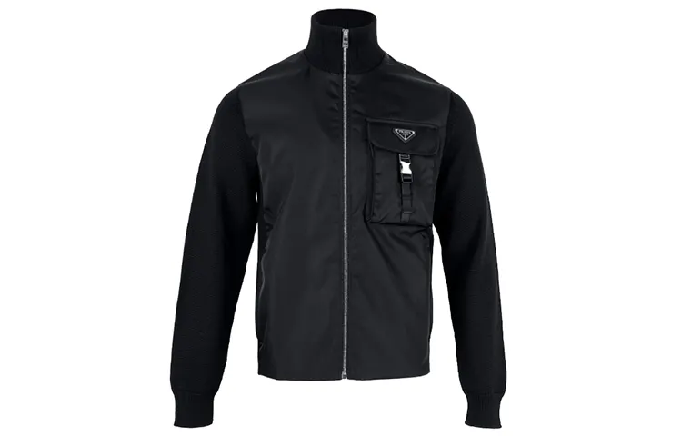 PRADA Jackets & Coats Men's Black