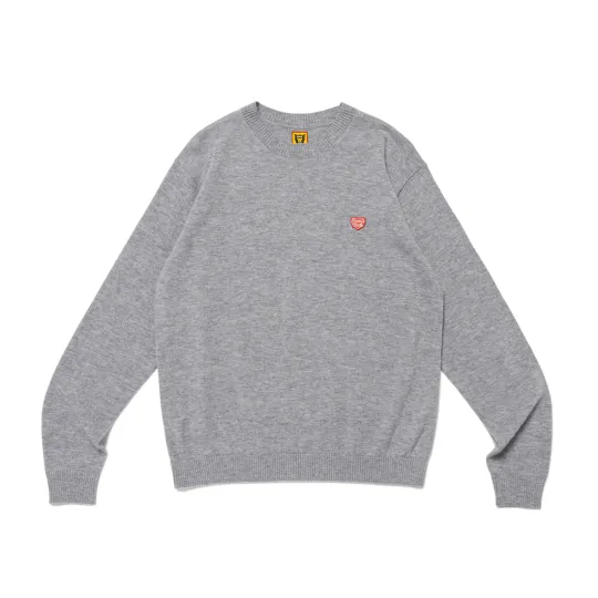 Human Made heart-logo wool sweater