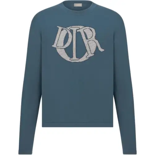 Dior Logo Detailed Crewneck Jumper