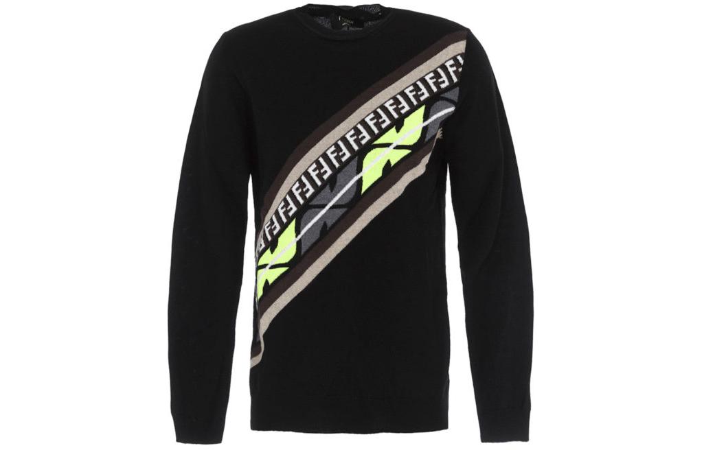 Мужской джемпер Fendi (черный)