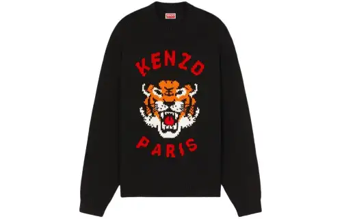 KENZO Lucky Tiger Crewneck Knitted Jumper