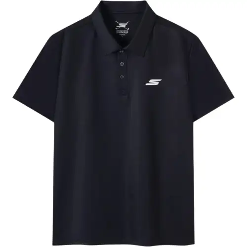 Skechers Polo Shirt Men's Meteorite Black