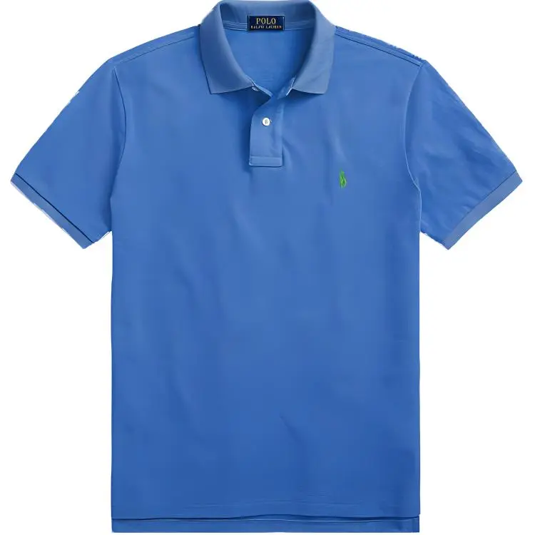 Polo Ralph Lauren Polo Shirt Custom Slim Fit Men's Blue