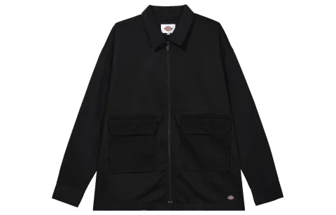 Dickies Jackets Men's Black Lapel Moderate