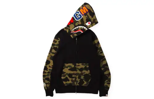 A BATHING APE 1st Camo Shark Full Zip Hoodie SS23