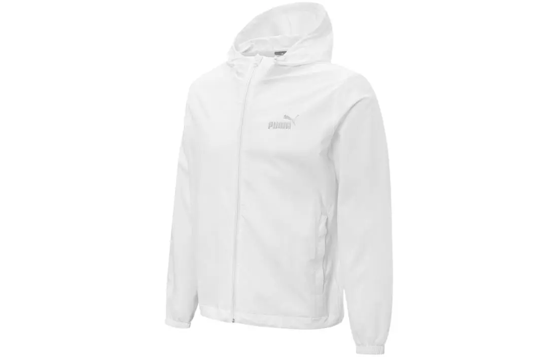 PUMA Jackets Unisex White Hooded Moderate Other