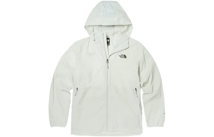 THE NORTH FACE Jackets Men's White Hooded Moderate Other