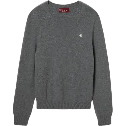 GUCCI Gg Embroidered Jumper